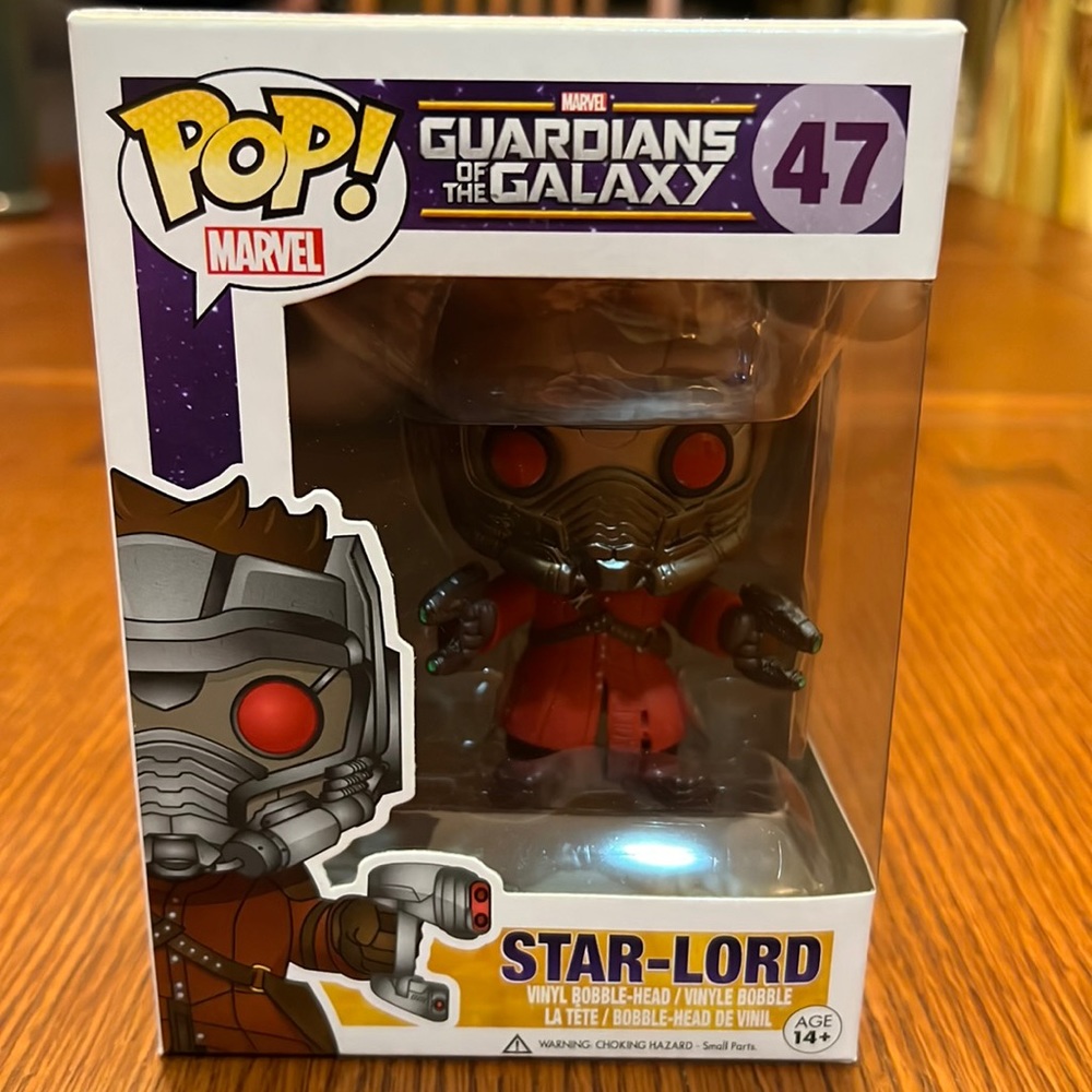 Guardians of the galaxy Star-Lord Funko pop #47